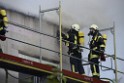 Dachstuhlbrand Koeln Poll Geislarerstr P346